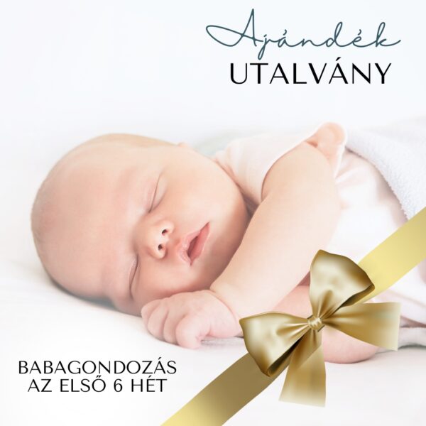 Babagondozás az első 6 hét teendő ajándékutalvány