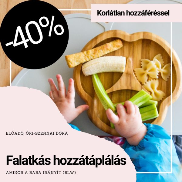 BLW falatkás hozzátáplálás tanfolyam- Epelus.hu