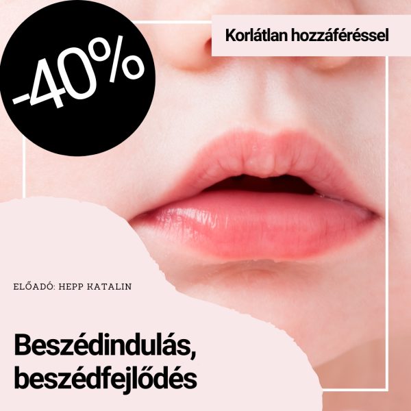 Beszédindulás és beszédfejlődés - korlátlan hozzáféréssel