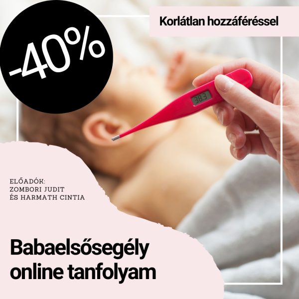 babaelsősegély tanfolyam online korlátlan