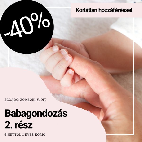 Babagondozás online tanfolyam - gyermekágy utáni teendők - Korlátlan hozzáféréssel