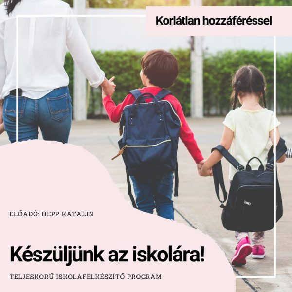 Készüljünk az iskolára! – Teljeskörű iskolafelkészítő tanfolyam - Korlátlan hozzáféréssel