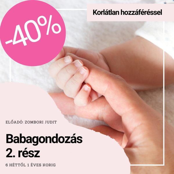 Babagondozás online tanfolyam - gyermekágy utáni teendők - Korlátlan hozzáféréssel