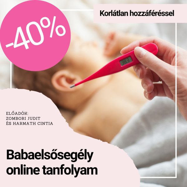 babaelsősegély tanfolyam online korlátlan